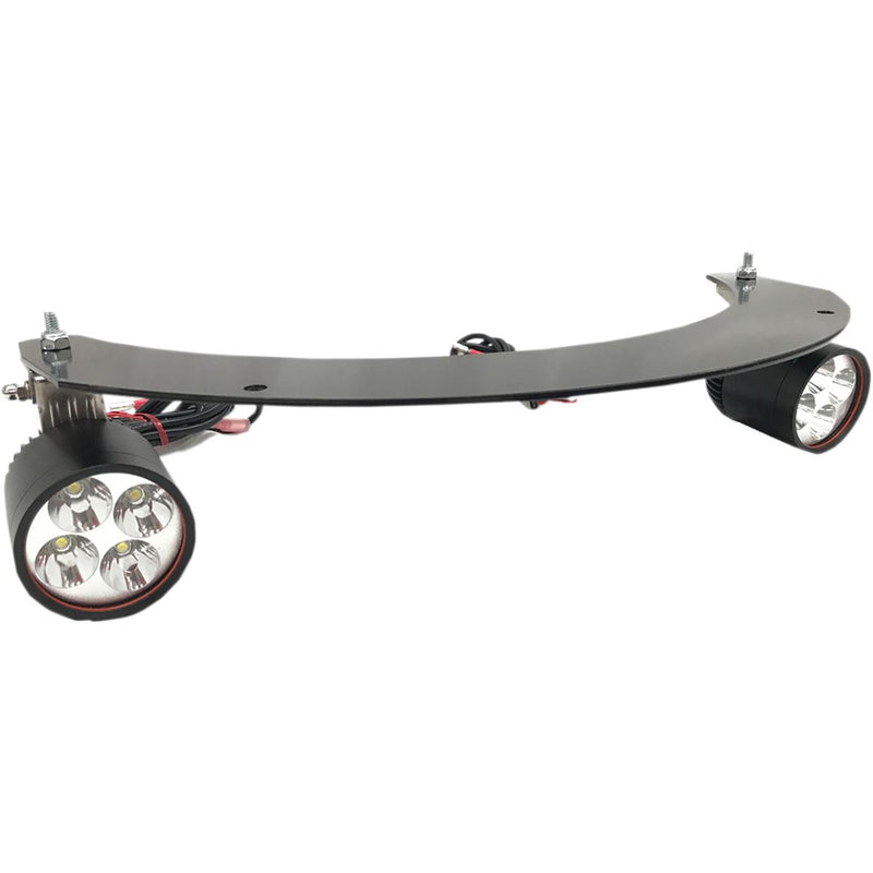 Rivco Products GL18006FBK Fairing Mounted LED Driving Lights