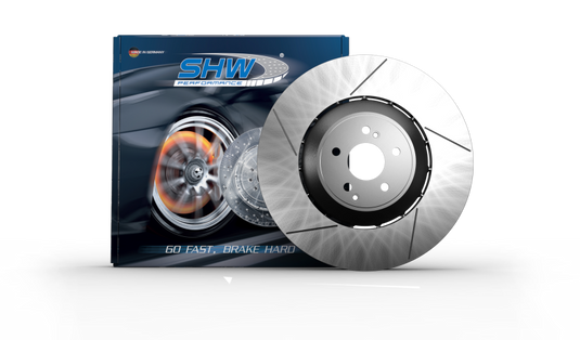 Shw Performance PFL49725 SHW Slotted Lightweight Rotors