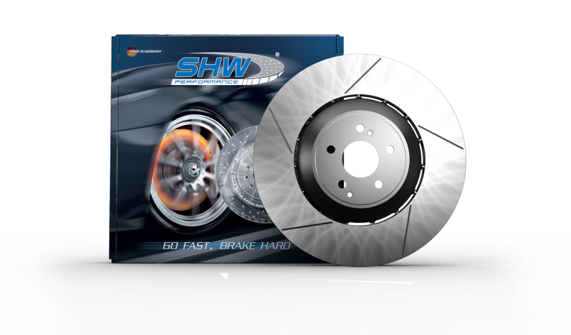Load image into Gallery viewer, Shw Performance TFX49160 SHW Drilled-Slotted LW Rotors
