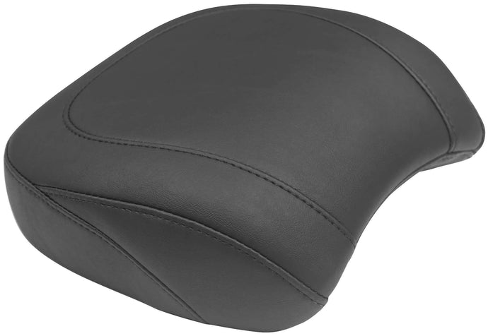 Mustang 75705 Wide Tripper Passenger Seat - Smooth - Black