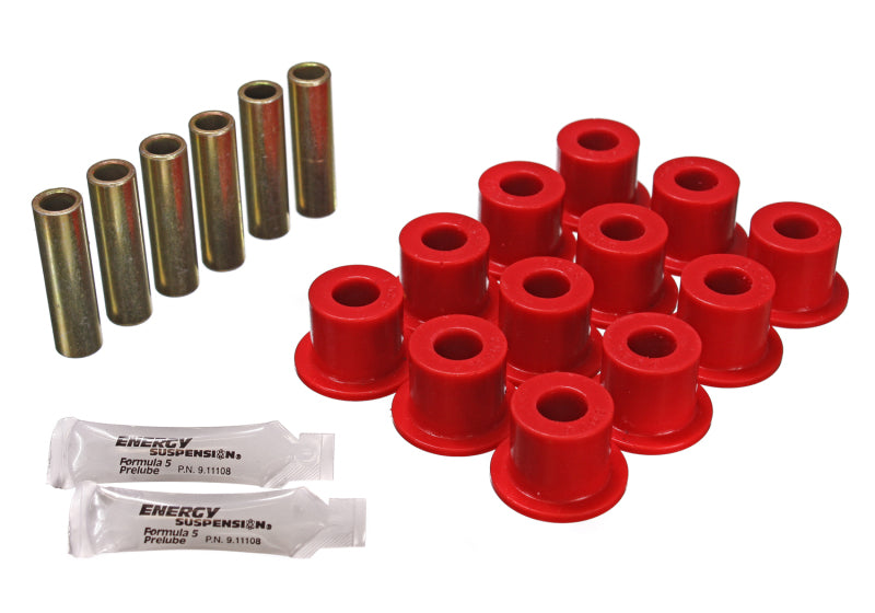 Load image into Gallery viewer, Energy Suspension 6.2102R ES Spring/Shackle Bush - Red
