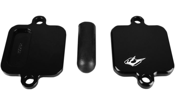 Driven Racing DSBLOCK-8 Engine Block Off Plates - Black