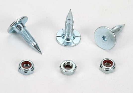 Stud Boy 2237-P2 Kwik Pixx Push Through Steel Race Studs - 1.08in. Stud Length - 5/16in. Thread