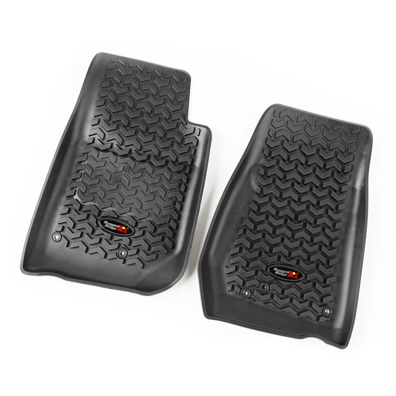 Load image into Gallery viewer, Rugged Ridge 12920.03 RUG Floor Liners - Black
