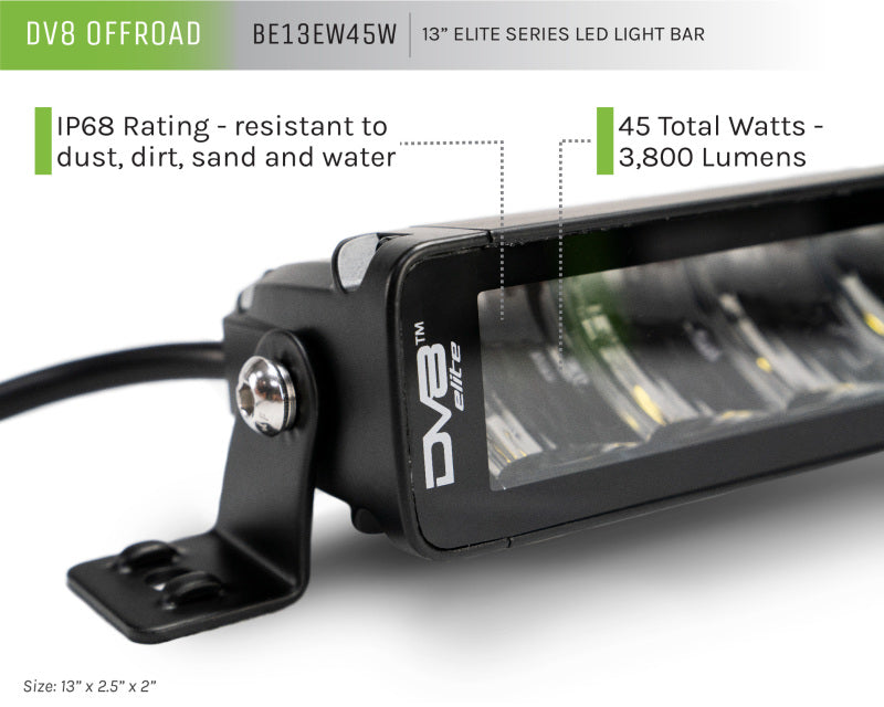Load image into Gallery viewer, Dv8 Offroad BE13EW45W DVE LED Light Bars &amp; Cubes

