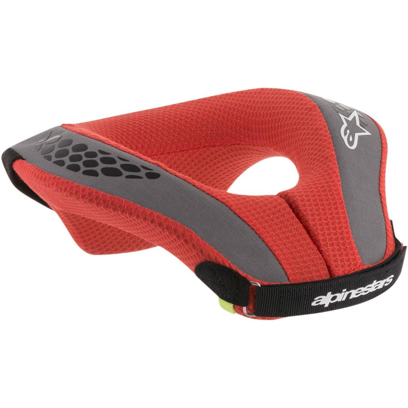 Load image into Gallery viewer, Alpinestars Sequence Youth Neck Roll (Sm-Md, Black/Red)
