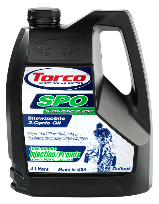 Torco International Corp S970077SE Synthetic/Petroleum Snowmobile 2T Oil - 4L.