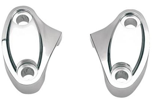 Drag Specialties 1803-7506 Handlebar Riser Clamps - Chrome