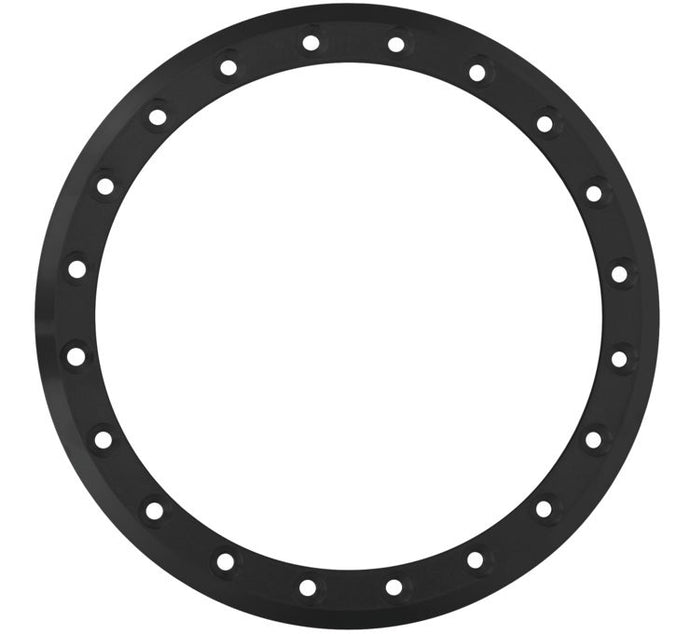 System 3 14S3RING-400 SB-7 Beadlock Ring - 14in. - Black