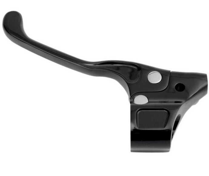 Performance Machine 0062-2082-B Cable Actuated Clutch Lever Assembly Contour Billet Handlebar Control - Black Anodized