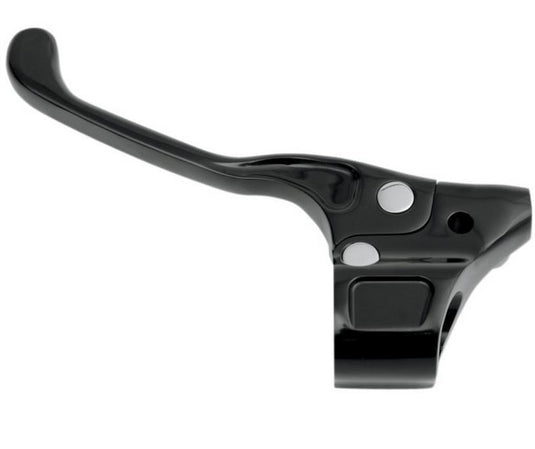 Performance Machine 0062-2082-B Cable Actuated Clutch Lever Assembly Contour Billet Handlebar Control - Black Anodized