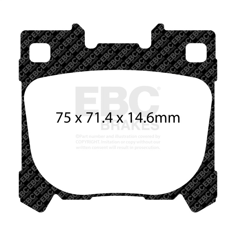 Load image into Gallery viewer, Ebc DP82431RP1 EBC RP-1 Brake Pad Sets
