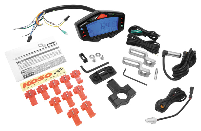 Koso North America BA038000 DB-03R Digital LCD Meter