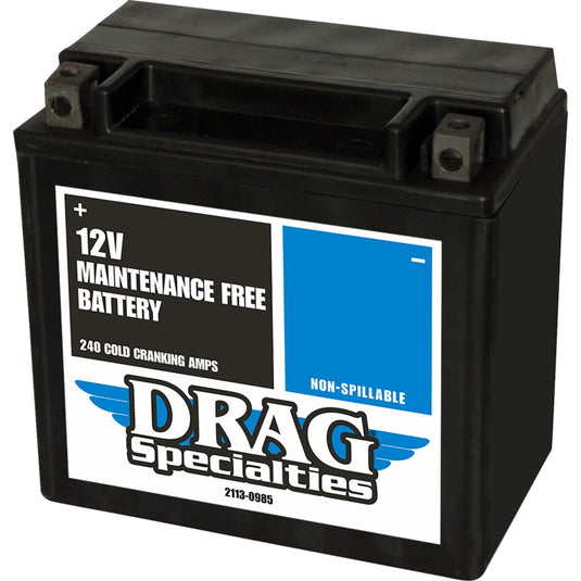 Drag Specialties 2113-0985 AGM Maintenance-Free Battery