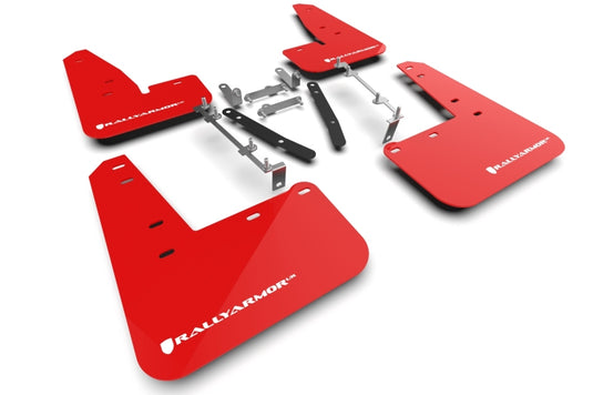 Rally Armor MF89-UR-RD-WH RAL UR Red Flap/Wht Logo