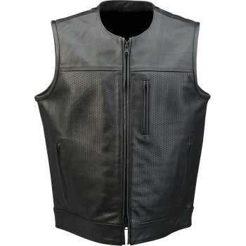 Load image into Gallery viewer, Z1r Patriot Perforated Vest (XXXXX-Large, Black)
