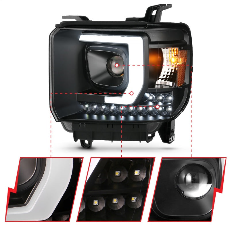 Load image into Gallery viewer, Anzo 111450 ANZ LED/Projector Headlights
