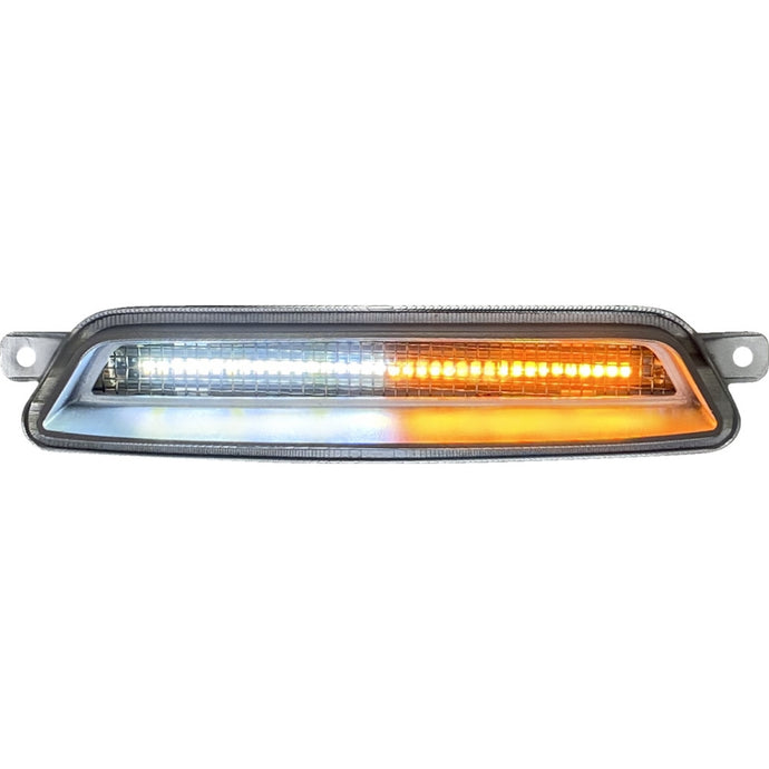 Custom Dynamics CD-IND-V-C Dynamic LED Fairing Vent Insert - Chrome