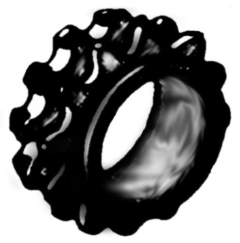 Max-Torque SS1334SP Sprocket with Bronze Bushing for Clutch - 3/4in. - 13T