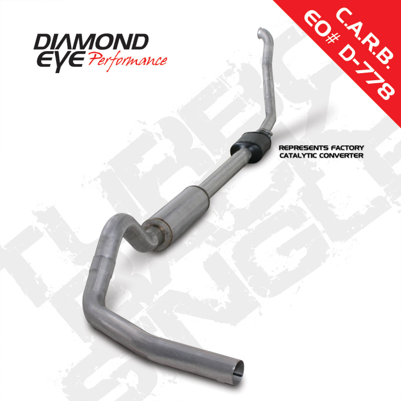 Load image into Gallery viewer, Diamond Eye Performance K4306A DEP Turbo Back Exhaust Kit SS
