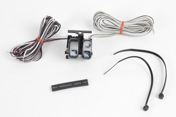 Drag Specialties 2106-0087 Handlebar Start and Stop Switches - Black