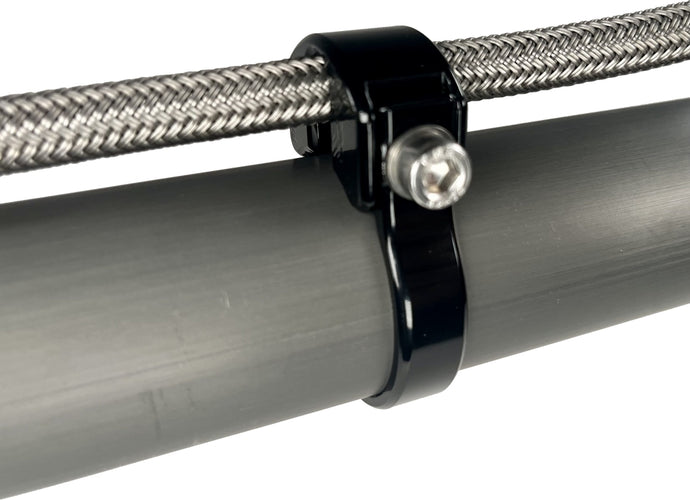 Axia Alloys MODCLR-BK Tubing Mounted Cable / Line Router - Black