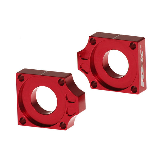 Rfx FXAB 50300 99RD Pro Series Rear Axle Blocks - Red