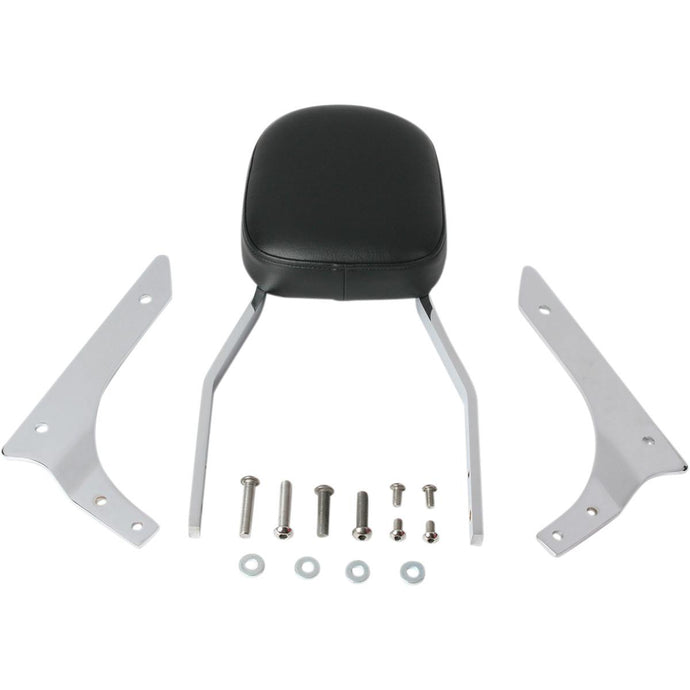 Cobra 02-5118 Standard Square Sissy Bar - Chrome