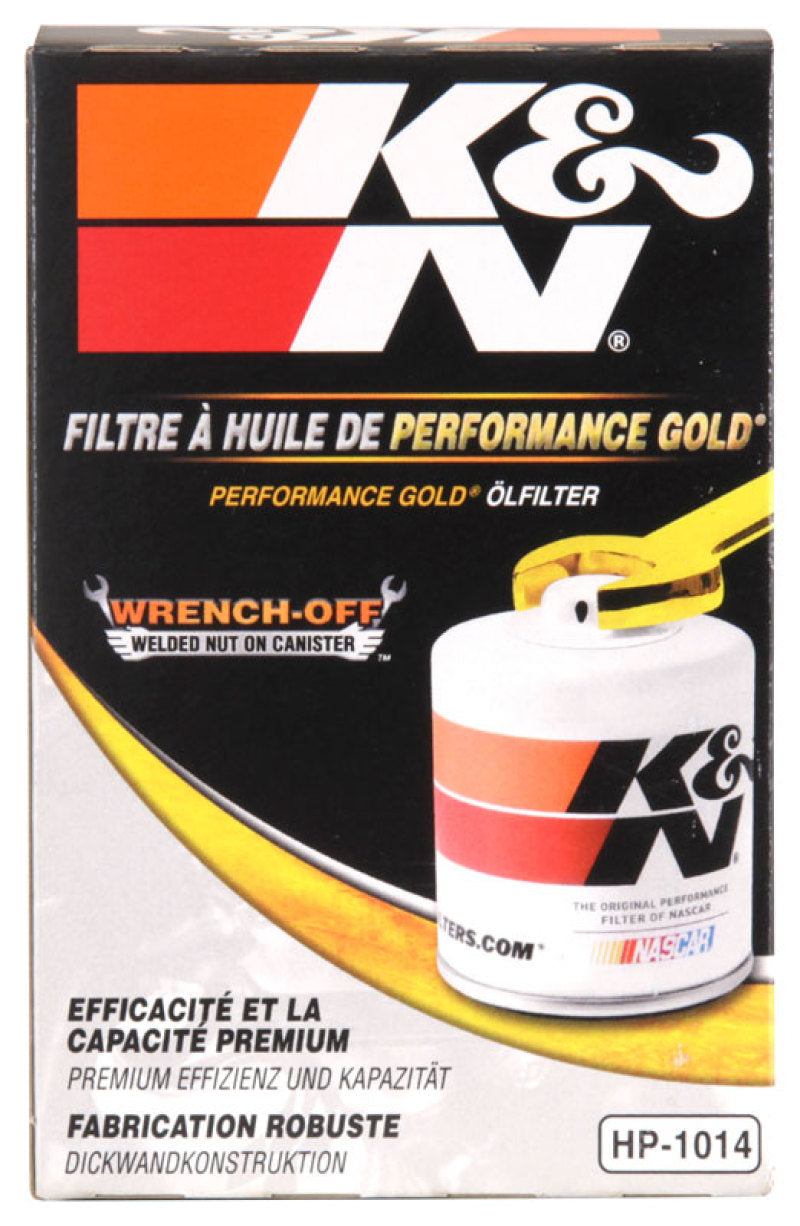 Load image into Gallery viewer, K&amp;N Engineering HP-1014 KN Premium Wrench-Off Oil Filt
