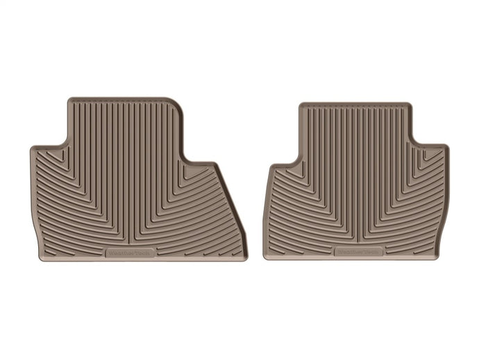 Weathertech W324TN WT Rubber Mats - Rear - Tan