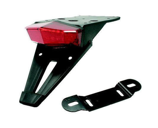 Ufo Plastics PP01218-001 Taillight/License Plate Holder with No Turn Signals - Phantom