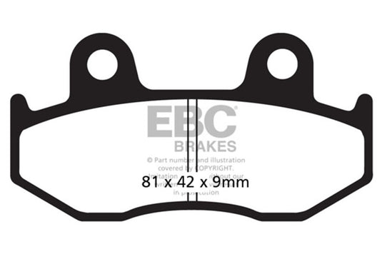 Ebc Powersports FA323X EBC FA-SFA-X Brake Pads