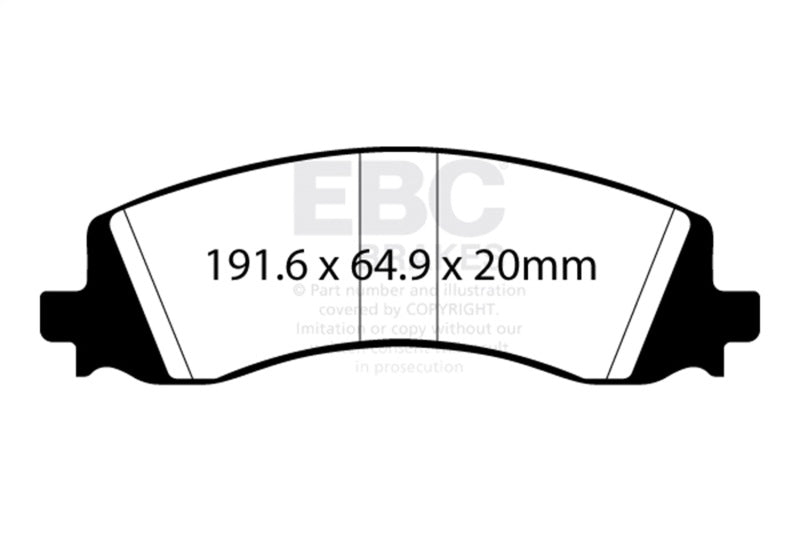 Load image into Gallery viewer, Ebc ED93124 EBC Extra Duty Brake Pad Sets
