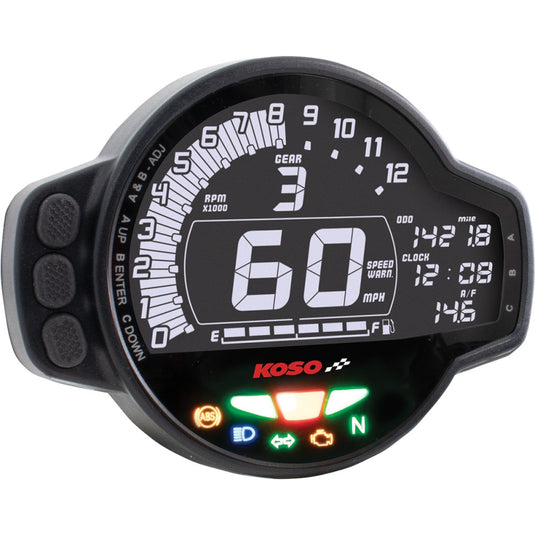 Koso North America BA078100 MS-01 Multifunction Meter - Universal