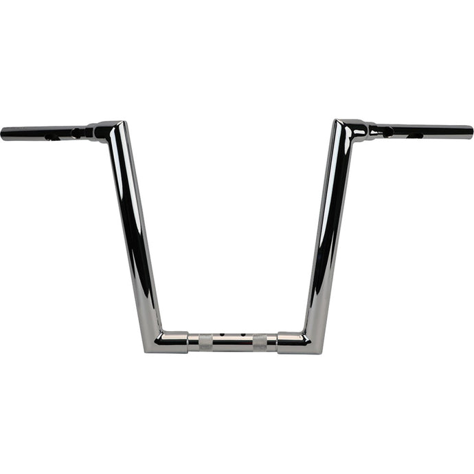 La Choppers LA-7318-14 1-1/2in. Grande Twin Peaks Touring Handlebars - 12in. Rise - Chrome