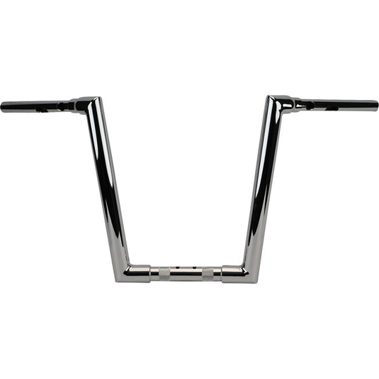 La Choppers LA-7318-14 1-1/2in. Grande Twin Peaks Touring Handlebars - 12in. Rise - Chrome