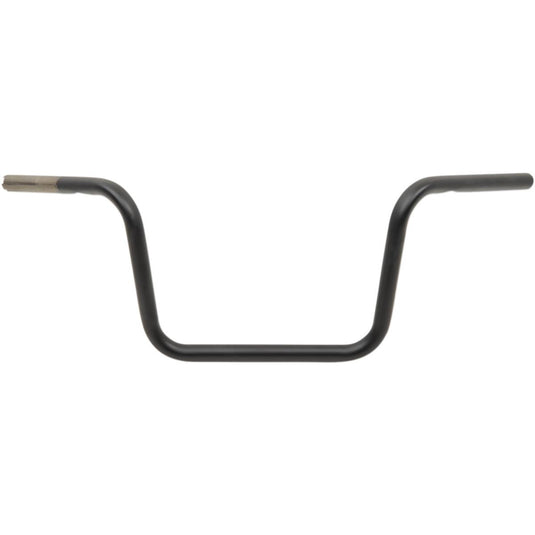 Drag Specialties 0601-4206 1in. Ape Hanger Handlebar - 10in. - Flat Black