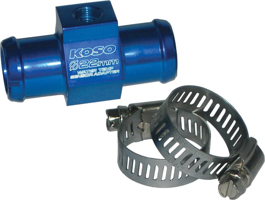 Koso North America BG022B01 Water Temperature Sensor Adapter - 22mm.