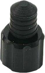 Drc D58-05-104 Air Valve Caps with Wrench - Black