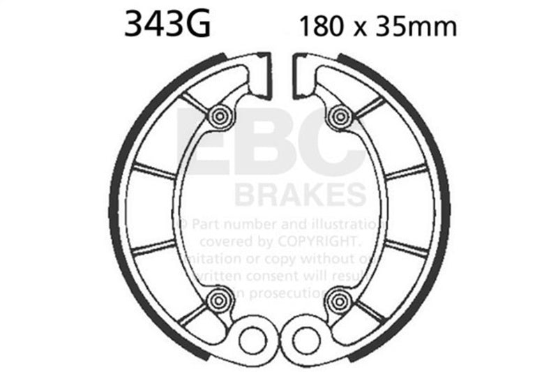 Load image into Gallery viewer, Ebc Powersports 343G EBC HH Sintered Brake Pads
