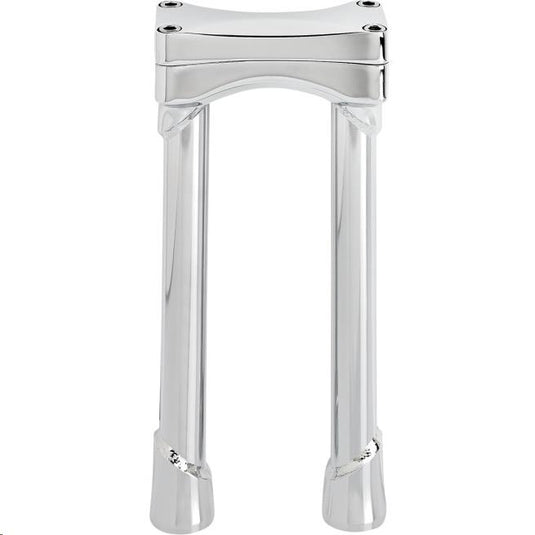 Biltwell Inc. 6413-105-10 O/S Murdock Riser - 10in. - Chrome