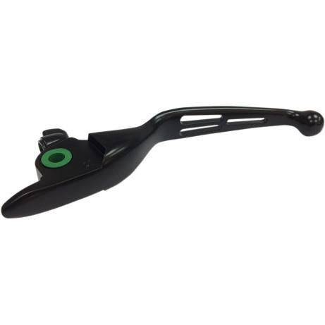 Drag Specialties 0613-1353 Clutch Lever for Slotted Wide Blade Lever Set - Matte Black