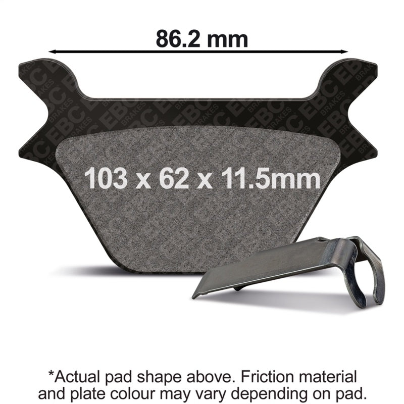 Load image into Gallery viewer, Ebc Powersports FA200 EBC FA-SFA-X Brake Pads
