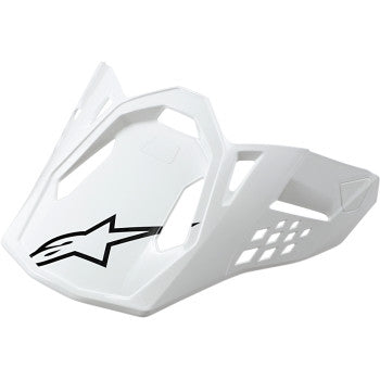 Alpinestars Visor for S-M10/S-M8 Helmets - Gloss White