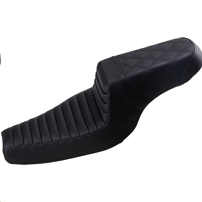 Saddlemen 807-11-176 Step-Up Seats - Black - 3.3 Gallon Tank