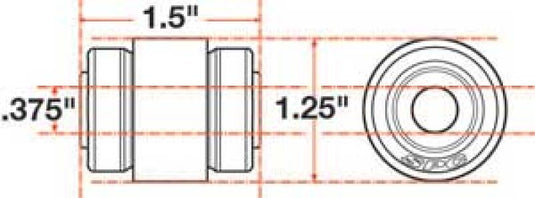 Spc Performance 15605 SPC XAXIS Flex Joint