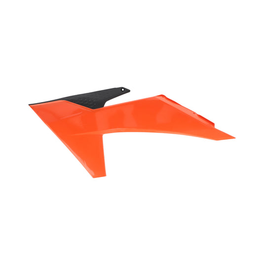 Acerbis 2986481008 Radiator Scoop - Orange/Black