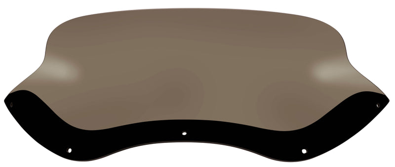Memphis Shades Spoiler Windshield - 6.5in. - Smoke Tinted