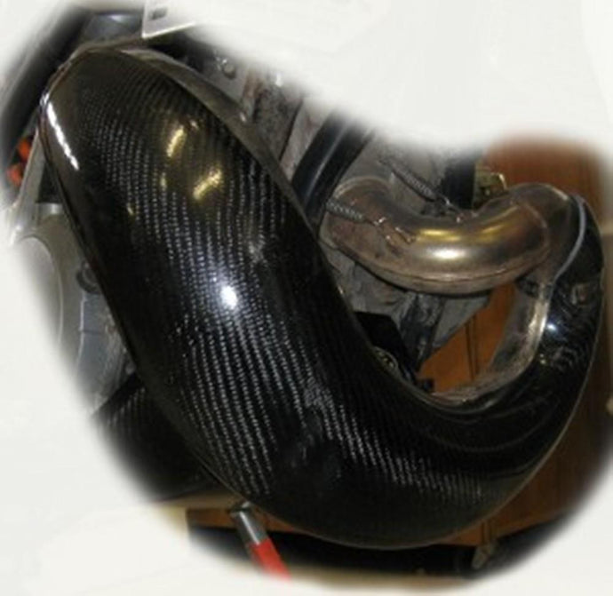 P3 107062-FMF Pipe Guard - Carbon Fiber