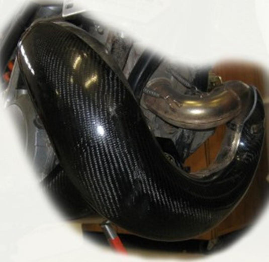 P3 107062-FMF Pipe Guard - Carbon Fiber
